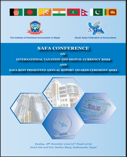 SAFA Webinar on "international taxation and digital currency 2022 