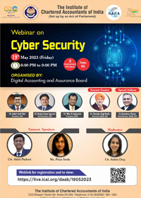 Webinar on “Cyber Security”