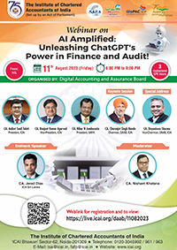 SAFA webinar on  AI Amplified: Unleashing ChatGPT's Power in Finance and Audit